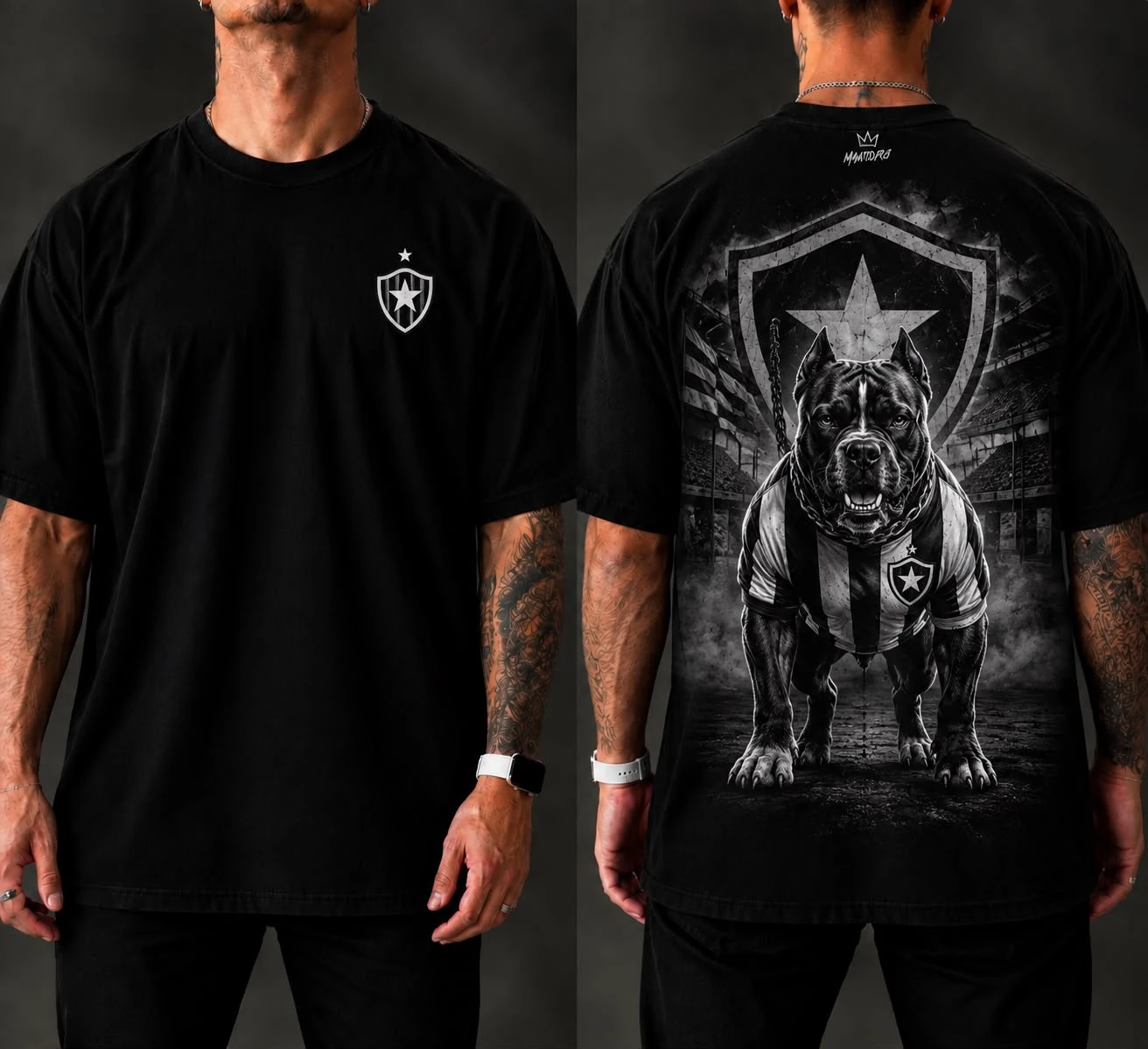 Camiseta Botafogo Pitbull Sentinela do Glorioso