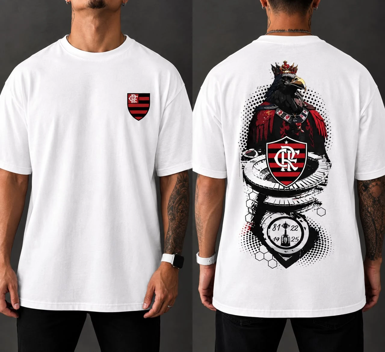 Camiseta Flamengo Glória Eterna Tri Libertadores
