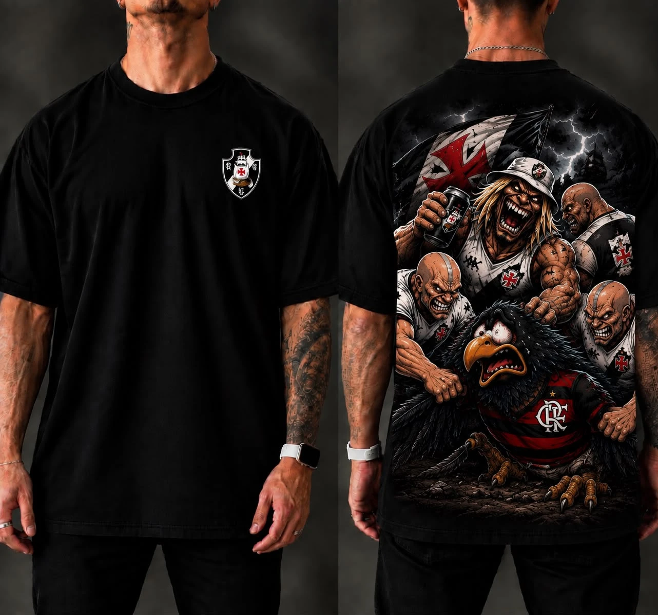 Camiseta Vasco Pesadelo do Urubu