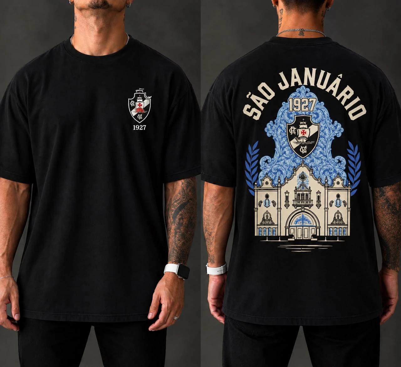 Camiseta Vasco São Januário 1927 Caldeirão